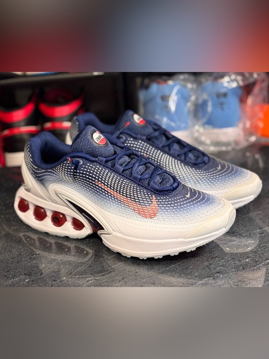 Nike Other - Nike Air Max Dn USA Olympics White Blue Crimson FV2250-100 Men's Size 9 NWOB